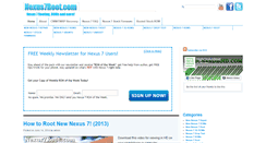 Desktop Screenshot of nexus7root.com